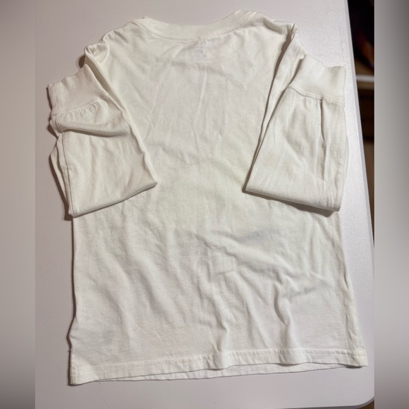 Polo by Ralph Lauren Kids White Long Sleeve with Bear and Tree Print - Picture 6 of 9